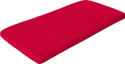 Produktbild von Erwin Müller Baby-Spannbettlaken Erding" rot 40x90 cm"