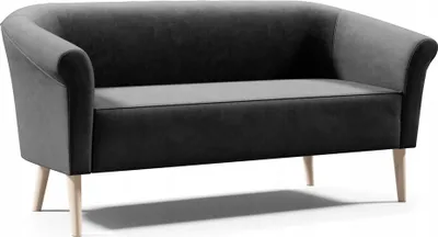 Produktbild von BETTSO Modernes Sofa Groß Wohnzimmersofa auf Holzbeinen PERO 3 Grau