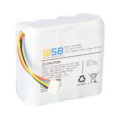 Obrázok produktu pre LiFePo4 batéria 12,8 V 3,6Ah s BMS a konektorom JST