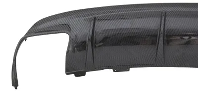 Produktbild von Heckdiffusor für MERCEDES CLA W117 2013-2018 Facelift CLA45 Look Kohlenstoff.