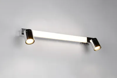 Productafbeelding van Spiegellamp Enrico 60cm - chroom