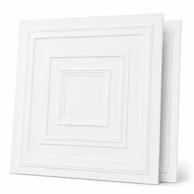 Imagen del producto de 1 pieza / paneles de pared, revestimiento para paredes, paneles de techo, paneles 3D, poliestireno XPS (0,25 m²), Imagen generada por IA