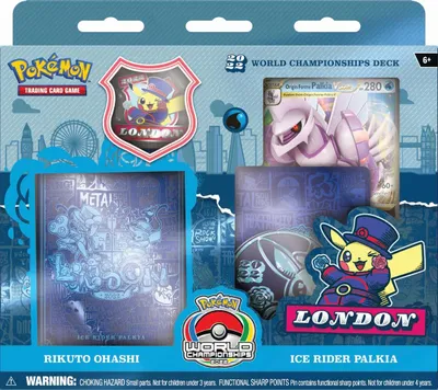 Produktbild von Pokemon 2022 World Championship Deck Rikuto Ohashi Ice Rider Palkia englisch