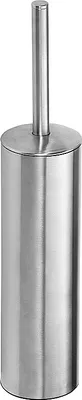 Produktbild von BEO WC-Bürstengarnitur Edelstahl matt schwarze Bürste 95x342x105 mm für Bad & WC >> freistehend anwendbar
