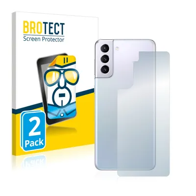 Produktbild von 2x Für Samsung Galaxy S21 Plus 5G (Rückseite) Schutzfolie BROTECT Displayschutz Display Schutz Folie Klar Transparent
