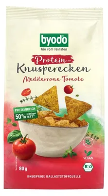 Produktbild von Protein Knusperecken - mediterrane Tomate 80g