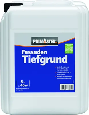 Produktbild von Primaster Fassaden-Tiefgrund 5 L farblos