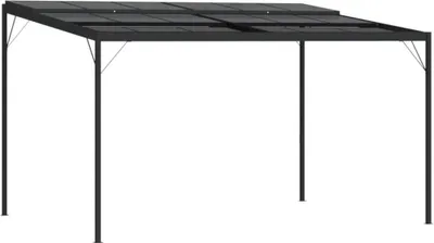Produktbild von Pavillon mit Dach Anthrazit 4x3x2,5 m Aluminium und Stahl