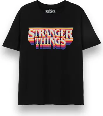 Produktbild von Stranger Things 4 - T-Shirt für Herren/Damen Uni NS8320 (3XL) (Schwarz)