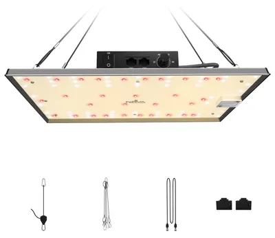 Obrázek produktu pro LED pěstební lampa s plným spektrem, s funkcí stmívání a možností propojení do řetězce