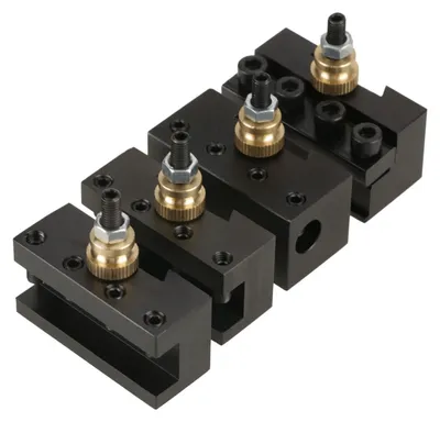 Image de Kit d'accessoires pour mini-tour, comprenant des supports d'outils à changement rapide