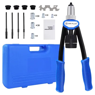Immagine prodotto di Pinze per dadi ciechi - Pinze manuali per dadi - Set da 150 pezzi - M5–M12 - Robuste - Adatte per metallo e plastica - Portatile