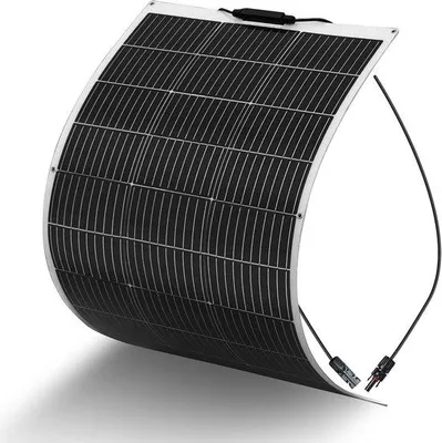 Productafbeelding van Zonnepaneelset Flexibel - 12V 200W Solar Kit - 2 x 100W Monokristallijn - 975x550x3 mm - Voor Camper En Boot