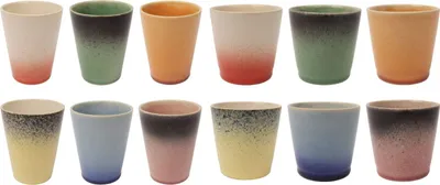 Produktbild von Studio Tavola Kaffeeset – Kaffeetassen & Becher – Fire – 12-teilig