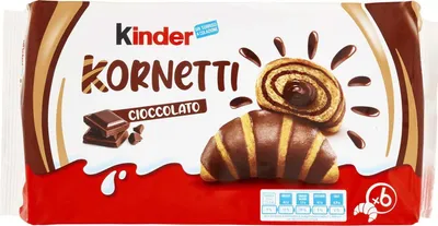 Produktbild von Kinder Kornetti mit Schokolade (0.25 kg)