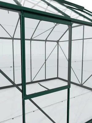 Obrázek produktu pro Vitavia boční okno "V" pro skleníky Vitavia smaragdově zelené ESG