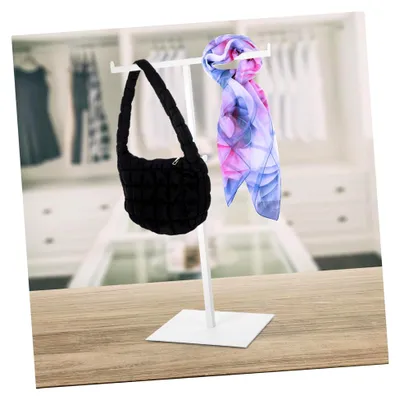 Produktbild von Verstellbarer Handtaschenständer Aus Edelstahl Mehrzweck Taschehalter Für Handtaschen Schals Und Accessoires Stabiler Kratzfester Organizer Für Zuhause Und Geschäft