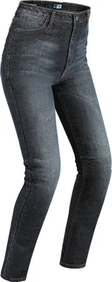 Produktbild von PMJ Sara Damen Motorradjeans, dunkelblau, 25