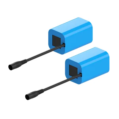 Produktbild von 2 stueck 7,4 V 12000 mAh Batterie Wiederaufladbare Batterie Ersatz fuer Fischkoeder Boot