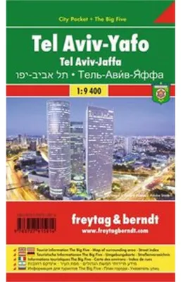 Obrázek produktu pro PL 526 CP Tel Aviv - Jaffa 1:9 400 / kapesní plán města