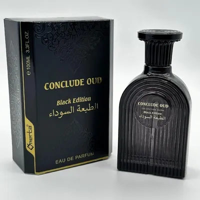Immagine prodotto di Omerta Conclude Oud Black Edition, profumo unisex EDP 100 ml
