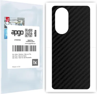 Produktbild von apgo Rückseite Schutzfolie für Honor 50 Pro -  Hinten Schutzfolie Carbon, Rückseite Folie schützt vor Kratzern und Fingerabdrücken