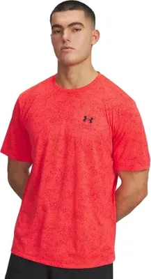 Produktbild von Under Armour Tech Pixelate Kurzarm-t-shirt Rot S / Regular Herren Rot S