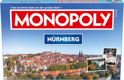 Produktbild von Monopoly - Nürnberg Brettspiel Gesellschaftsspiel Spiel Cityedition Stadtedition