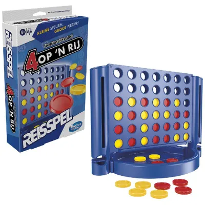 Produktbild von HASBRO 4 in einer Reihe – Reisespiel