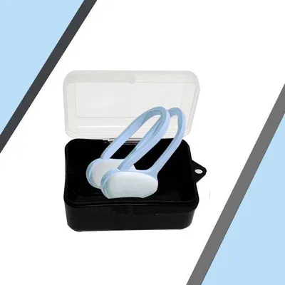 Produktbild von Silikonenschutz für Schwimmen, Schwimmtraining Schutz, Schwimmbrille Schutz, Silikonkleber für Nasenklammer, Nasenklammer für Schwimmen, Schutz für Nasenklammer