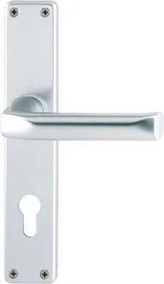 Produktbild von HOPPE Langschild-Garnitur London Aluminium Natur 113/202SP - 6797278
