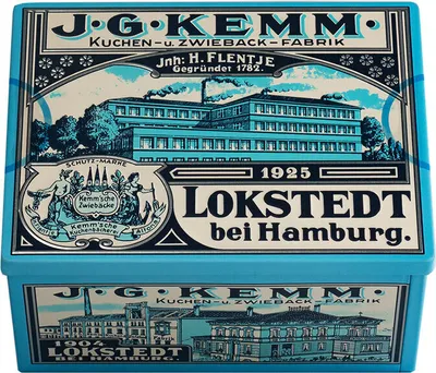Produktbild von Echte Kemm´sche Kuchen, "Nostalgie" Dose 400g