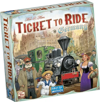 Obrázok produktu pre Asmodee Ticket to Ride : Germany, Stolová hra, Cestovanie / dobrodružstvo, 8 rok / roky