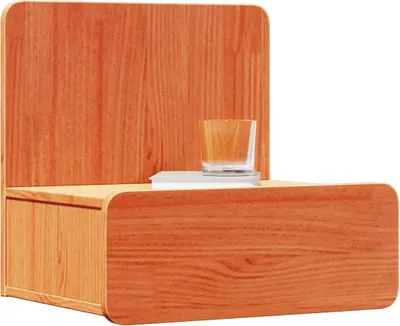 Obrázok produktu pre vidaXL Nočný stolík vosk hnedý 44 x 32,5 x 40 cm masívne borovicové drevo