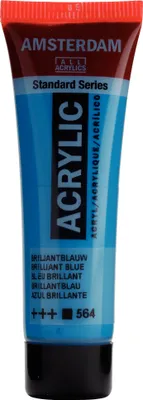Immagine prodotto di Amsterdam Serie Standard Tubo di vernice acrilica 20 ml Blu brillante 564