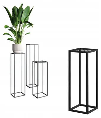 Produktbild von Your Loft Design Renes S Metall-Pflanzenständer Schwarz Modern Loft