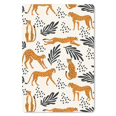 Produktbild von MuchoWow® Mauspad Mousepad Muster - Leopard 40x60 cm - Mousepads - Maus Mat - Pad - Mausunterlage - Schreibtisch Accesoire