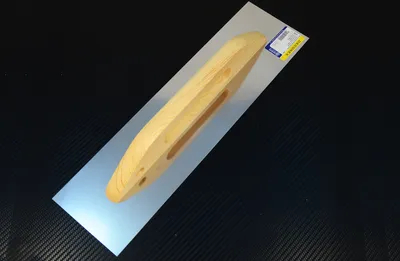 Produktbild von Schweizer Aufziehplatte Glättekelle Traufel Glattkelle Abzieher, 13x46cm