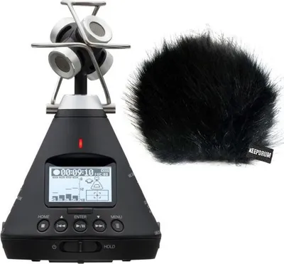 Productafbeelding van Zoom H3-VR 360° audio-recorder met vachtwindbescherming