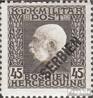 Produktbild von Briefmarken Österr.-Feldpost Serbien 1916 Mi 34 gestempelt Karl I.