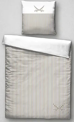 Produktbild von Bettwäsche SANSIBAR Satin BL 155x220 cm braun Bettbezug Bettzeug