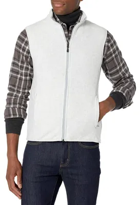 Produktbild von A. Essentials Herren Polarfleece-Weste mit durchgehendem Reißverschluss (erhältl