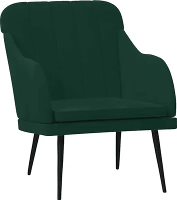 Produktbild von vidaXL Sessel Dunkelgrün 63x76x80 cm Samt