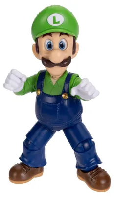 Produktbild von Der Super Mario Galaxy Film Actionfigur Luigi 13 cm