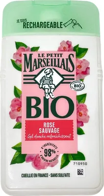 Produktbild von LE PETIT MARSEILLAIS Bio-Duschgel - Feuchtigkeitsneutraler pH-Wert - Wildrose - 250 ml