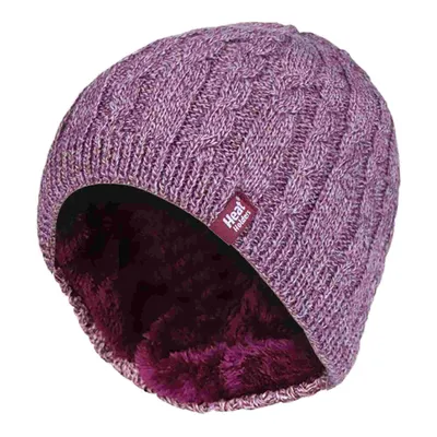 Produktbild von Heat Holders - Beanie Strickmütze Damen | Outdoor Winter Mütze mit Fleece Innen