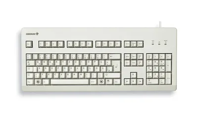 Image de Cherry G80-3000 - Format standard (100 %) - Avec fil - USB - AZERTY - Gris