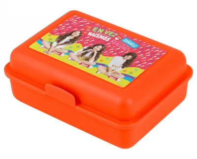 Produktbild von Baagl Brotdose Kinder für Schule – Lunchbox für Mädchen, Kindergarten – Jausenbox, Brotzeitbox, Brotbox, Snackbox (Soy Luna)