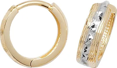 Produktbild von 9 Karat (375) Gold Damen - Paar Creolen - 9mm*9mm; TRS11367
