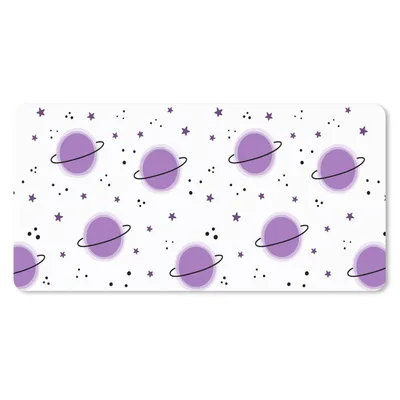 Produktbild von MuchoWow® Mauspad Mousepad Weltraum - Planeten - Sterne - Raumfahrt - Muster 60x30 cm - Mousepads - Maus Mat - Pad - Mausunterlage - Nachhaltig